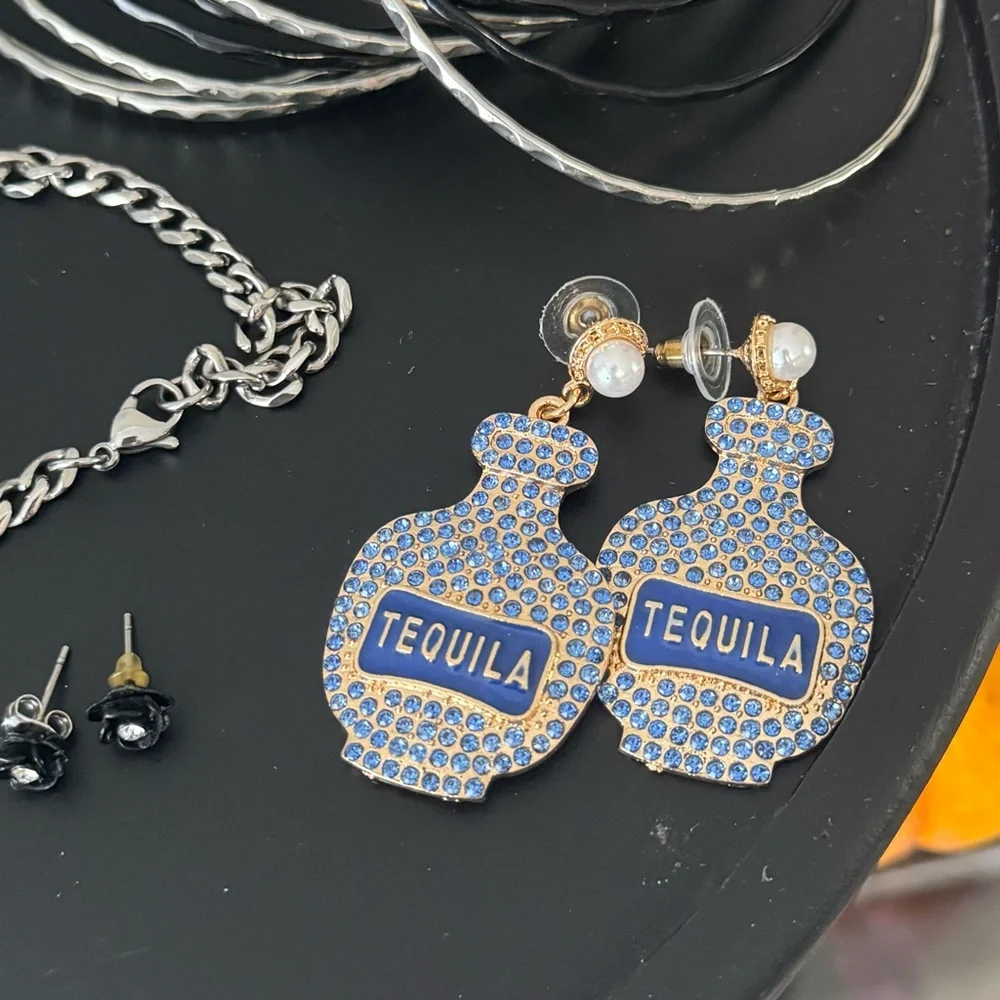 Bartender Black & Silver Jewelry Bundle
